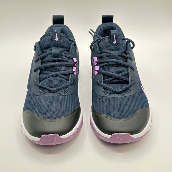 Nike Omni Multi-Court Low Blue / Pink DM9027-401 Size 7y = Women's: 8.5 - Picture 3 of 12